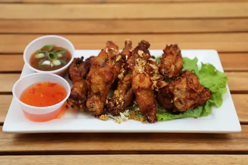 Thai Crispy Wings - Cook on Thai